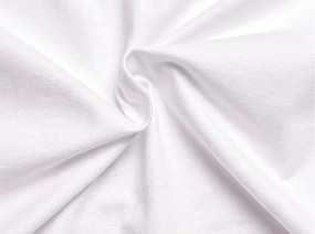 Jersey prestieradlo EXCLUSIVE biele 60x120 cm