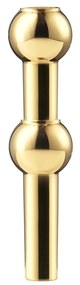 Stoff Nagel Dizajnová vázička STOFF Nagel Solid Brass