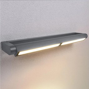 Brilagi -LED Vonkajšie nástenné svietidlo SALERNO LED/24W/230V 66 cm antracit IP65
