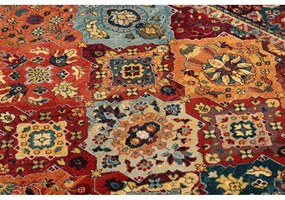 Vlnený kusový koberec Samari rubínový 235x350cm