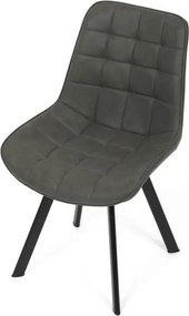 Jedálenská stolička sivá HC-V3066 GREY3