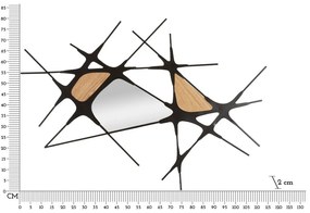 Kovová nástenná dekorácia 114x80 cm Absy – Mauro Ferretti