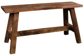 Hnedá drevená záhradná lavica Barcelona – House Nordic