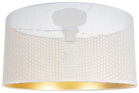 Stropné svietidlo ALDO 1xE27/60W/230V pr. 40 cm biela