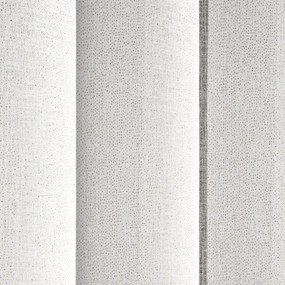 ZÁCLONA NA KRÚŽKOCH LENA 140X250 CM BIELA