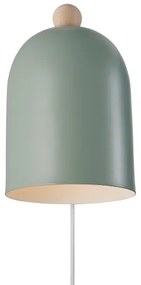 Nordlux - Nástenné bodové svietidlo GASTON 1xE27/15W/230V zelená