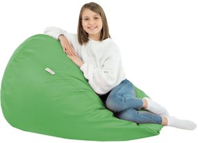 Sedací vak SAKO zelený ekokoža