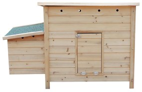 Kurník Avenberg RUFUS 123 x 70 x 81 cm hnedý