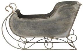 Zinkové antik kovové sane Dreaming Christmas - 26*10*16 cm
