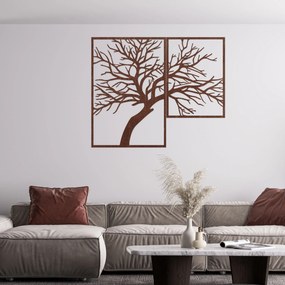 Viacdielny drevený obraz s motívom stromu | TERCHA: Preglejka Topoľ - Honey 3071 60 x 40 cm 3828-84637 PR0221