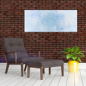 Obraz - Zimná mandala (120x50 cm)