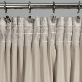 ZATEMŇOVACÍ ZÁVES NA PÁSKE RAJA 140X270 CM VZOROVANÁ