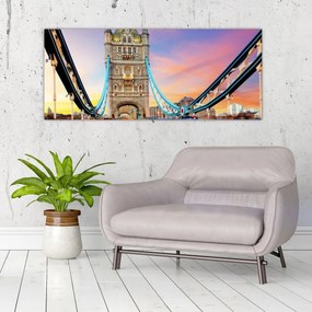 Obraz - Tower Bridge (120x50 cm)