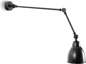 BRILAGI - Nástenná lampa QUILL 1xE27/40W/230V 83 cm čierna