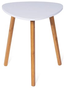 Biely konferenčný stolík Bonami Essentials Viby, 40 x 40 cm