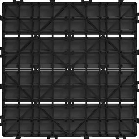 WPC dlaždica LEGI BASE 30 x 30 cm, čierna