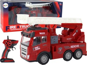 LEAN Toys Diaľkovo ovládaný model hasičského rebríka
