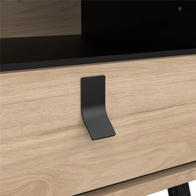 Nočný stolík v dekore duba v prírodnej farbe Ry – Tvilum