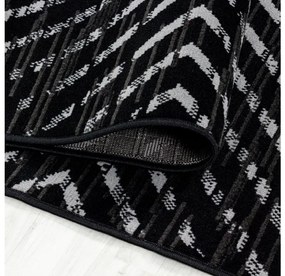 Ayyildiz Kusový koberec BASE 2810, Čierna Rozmer koberca: 120 x 170 cm