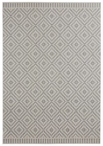Kusový koberec Mojkoberec Original Mia 103523 Grey Creme – na von aj na doma, 200x290, šedá, chodba / predsieň, Mujkoberec Original