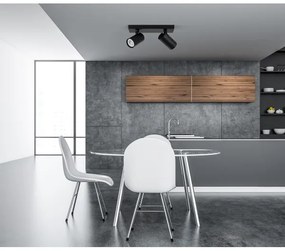 ITALUX SPL-2813-2B-BL - Bodové svietidlo LACONI 2xGU10/35W/230V čierna