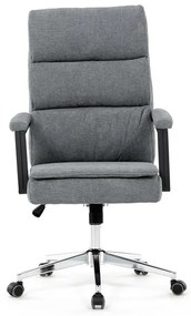 Autronic BONTEC Kancelárske kreslo, hojdací mechanizmus, šedá látka, KA-D8204 GREY2 Farba: Šedá