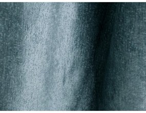 Modrá čalúnená dvojlôžková posteľ s úložným priestorom a roštom 160x200 cm Lupine – Micadoni Home