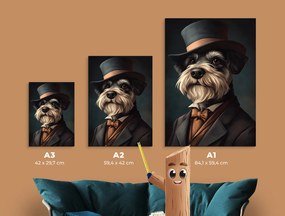 drevko |  Obraz na stenu Bradáč aristokrat