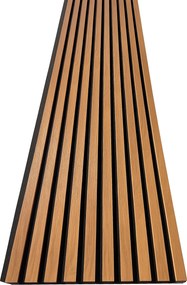 3D Drevené lamely na stenu na filci 255x46cm - DUB SLNEČNÝ
