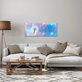 Obraz - Púpava vo vetre (120x50 cm)