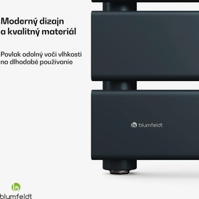 Blumfeldt Fairmont radiátor, 60 x 180 cm, nástenný, moderný dizajn, teplovodný