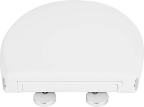 Sapho Sapho, PHARO WC sedátko s LED osvetlením, Soft Close, Easy Take, biela, WX1315