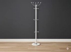 Stojanový vešiak KAZER biely LOF5349