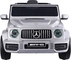 LEAN CARS Elektrické autíčko Mercedes G63 S306-1 strieborné
