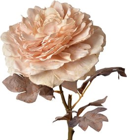 Artificial Flower Rose 48 Cm Pink Plastic - 10*10*48 cm