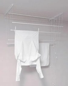 Erga Erga, stropný vešiak na sušenie bielizne 7x140 cm, biela, ERG-SEP-10SUSSUF1407P