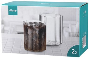 4Home Súprava pohárov Florette 400 ml, 2 ks