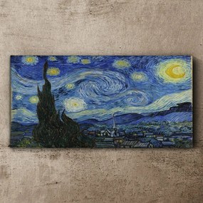 Obraz canvas Hviezdna noc van Gogh