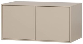 Krémová modulárna skriňa z borovicového dreva 100x50 cm Daily – vtwonen
