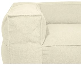 Hnedý sedací vak z textílie buklé Mass Corner 125 Left – SLOWDOWN