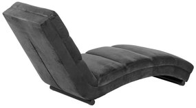 Sivá zamatová leňoška Actona Slinky