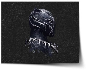 Sablio Plagát BLACK PANTHER z profilu Vesmír - 60x40 cm