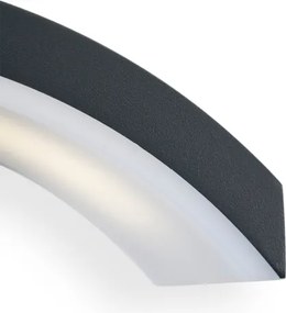 Brilagi - LED vonkajšie nástenné svietidlo so senzorom ARCELO LED/8W/230V IP54