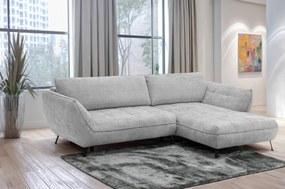XXXLutz ROHOVÁ SEDAČKA, textil, svetlosivá MID.YOU - Sedačky - 000694008602