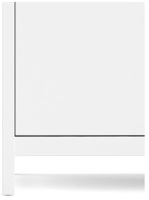 Biela šatníková skriňa 150x199 cm Madrid – Tvilum