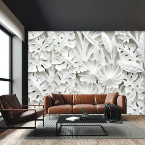 Fototapeta - Alabastrové biele kvety (147x102 cm)