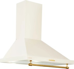 Klarstein Montblanc 60, digestor, 60 cm, nástenný, 610 m³/h, LED, lišta, krémový