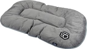 Sivý semišový pelech pre psa 87x55 cm Flakes – Love Story