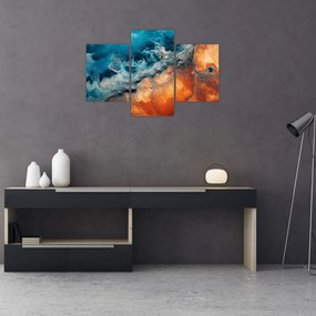 Obraz - Voda a oheň (90x60 cm)