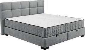 XXXLutz AMERICKÁ POSTEĽ, 180/200 cm, antracitová MID.YOU - Online Only spálne - 002220053413
